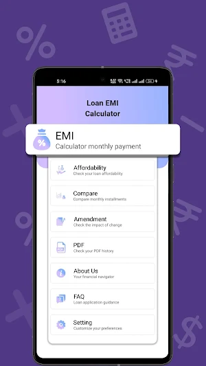 LoanEase Calculator Screenshot 0