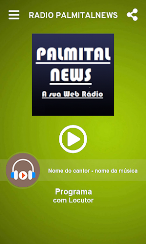 RÁDIO PALMITAL NEWS Screenshot 1