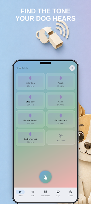 Dog Whistle Trainer Pro Screenshot 0