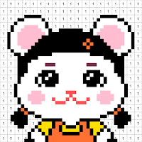 Happy Pixel Art 456 Coloring