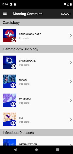 Morning Commute Podcasts Screenshot 1