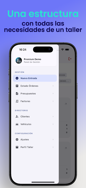 Mi Taller Online - Presupuesto Screenshot 2