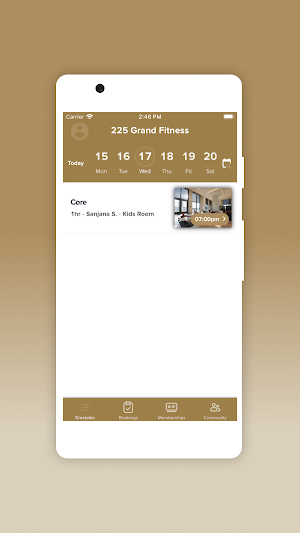 225 Grand Fitness Screenshot 1