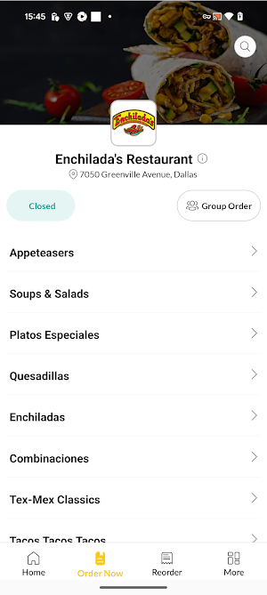 Enchilada's Restaurant Screenshot 1