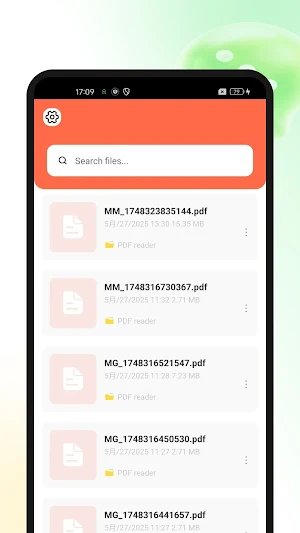 PDF FileFinder Screenshot 2