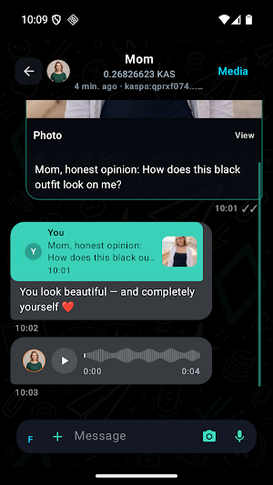 KBeam: Private Messenger Screenshot 2