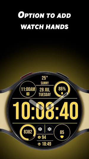 Minimal Dial - Watch face Screenshot 3
