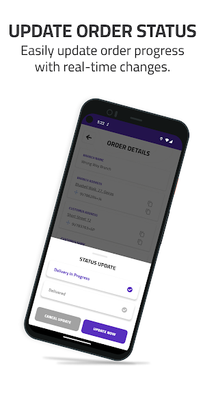 Foodics Delivery Screenshot 3