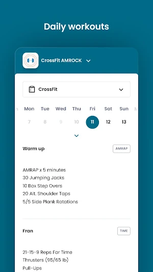 CrossFit AMROCK Screenshot 3