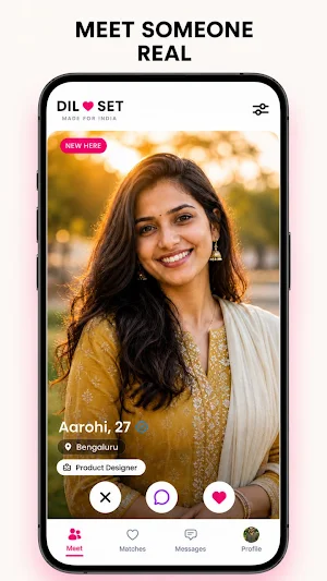 Dilset: Indian Dating App Screenshot 1