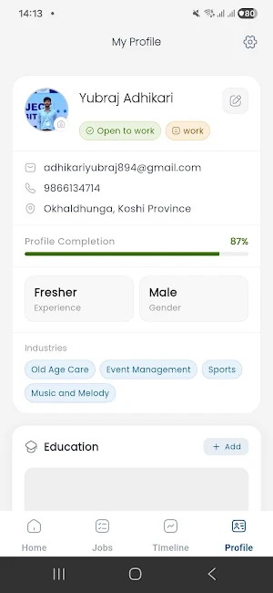 BAIDESIK ROJGARI Screenshot 3