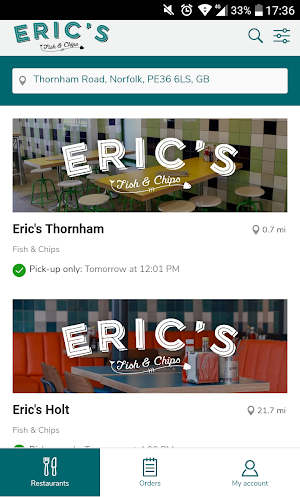 Eric's Fish and Chips Screenshot 0