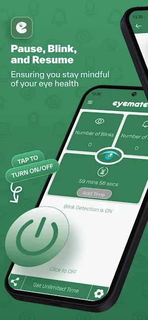 EyeMate - Blink Alert App Screenshot 0