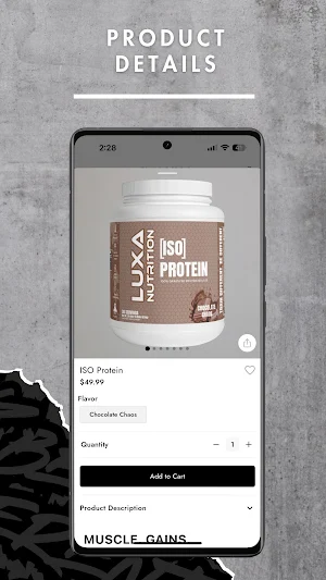 Luxa Nutrition Screenshot 2