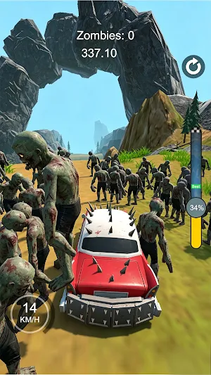 Zombie Crash Surfers Screenshot 2