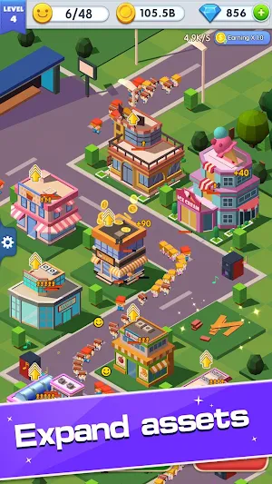 Shopping Mall Tycoon: Idle Supermarket Game Screenshot 2