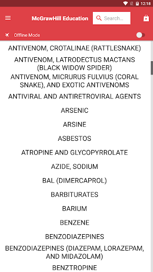 Poisoning and Drug Overdose Screenshot 2