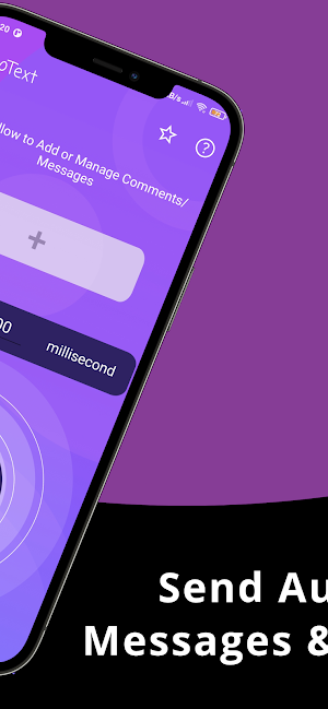 AutoText - Auto Comment & Send Screenshot 2