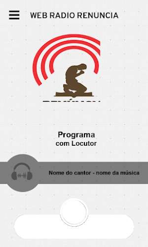 Web Radio Renúncia Screenshot 0