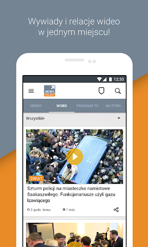 Polsat News Screenshot 1