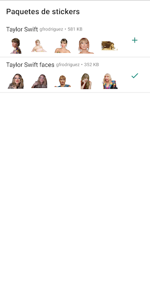 WAStickerApps - Taylor Swift Stickers Screenshot 0
