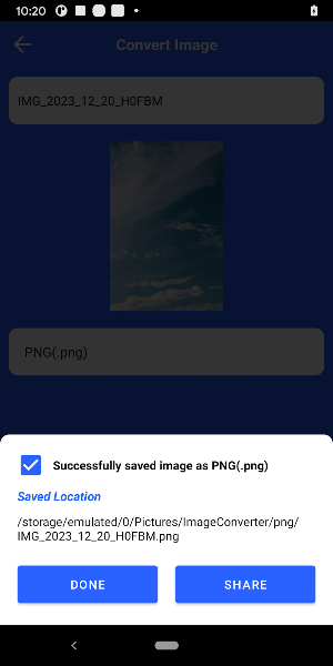 Image Converter - PNG/JPG/JPEG Screenshot 2