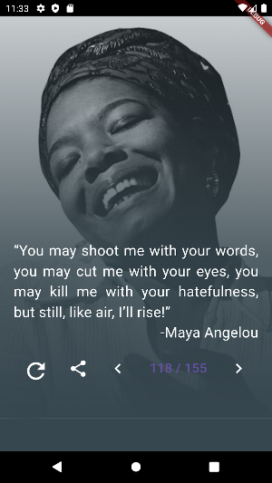 Maya Angelou Quotes Screenshot 0