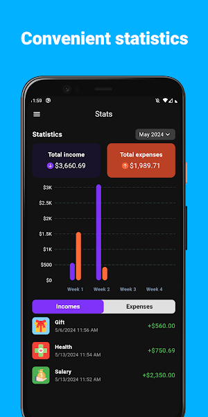 Finance:Budget Expense Tracker Screenshot 2