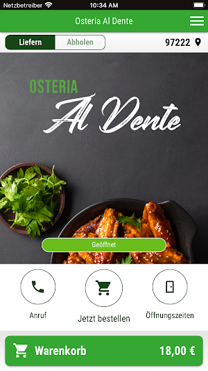 Osteria Al Dente Screenshot 0