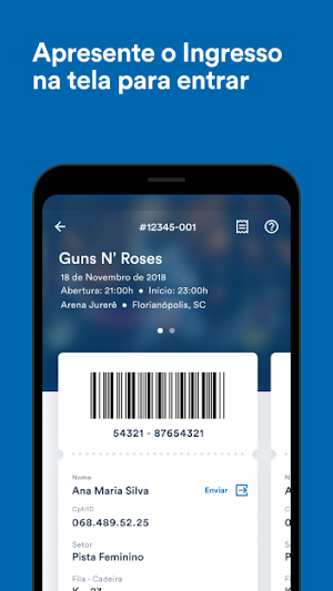 Blueticket Screenshot 3