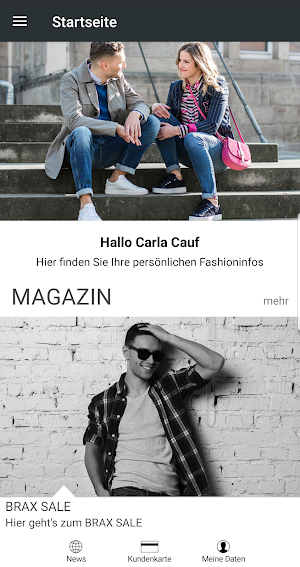 Modehaus Weingarten Screenshot 1