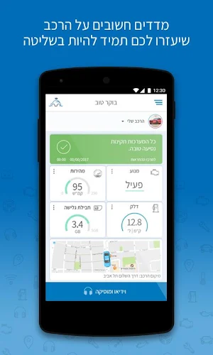 Pelephone Car - פלאפון קאר Screenshot 0