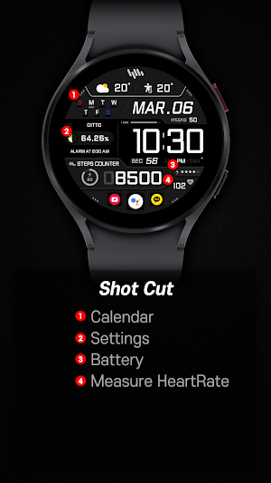 SamWatch Digital Menhit Screenshot 2