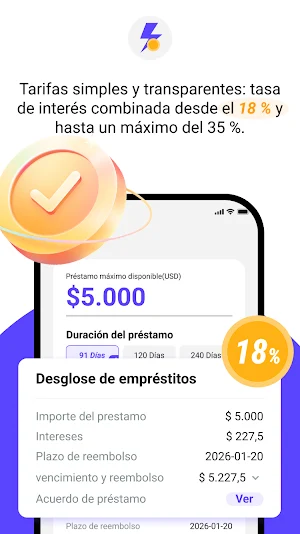 Esperanza-Préstamo rápido Screenshot 3