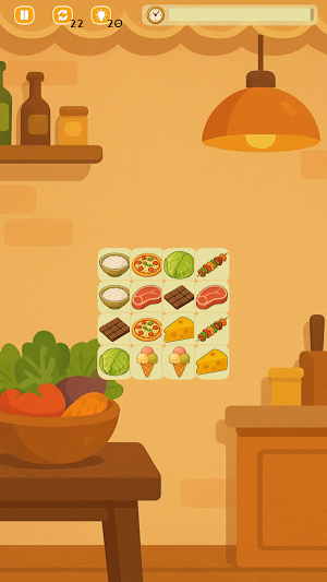 Delicious Duos: Food Match Screenshot 0