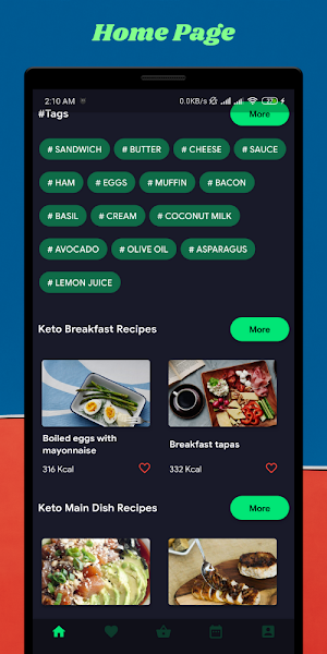Keto Diet Recipes - Ketogenic Diet Recipes Free Screenshot 1