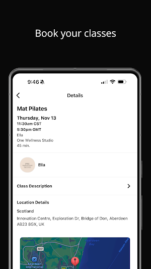 One. Wellness Studios Screenshot 2