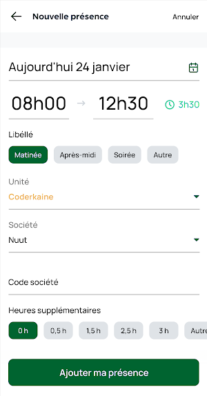 AfricaPaieRH Screenshot 2