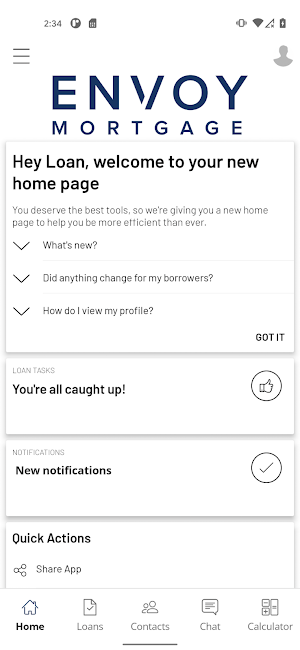 Envoy Mortgage Screenshot 0