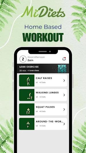 MiDiets: Fitness & Diet Plans Screenshot 2