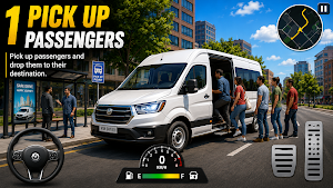 Urban Van Driver Simulator Screenshot 0
