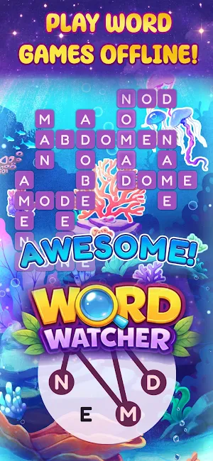 Word Watcher - Crossword Games Screenshot 0
