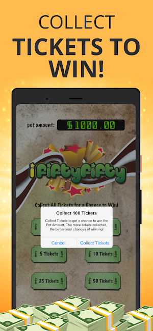 Win Real Money by iFiftyFifty Screenshot 1