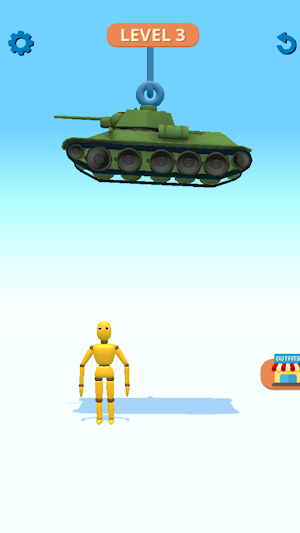 Ragdoll Kick: Break the Bones Screenshot 0
