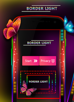Edge Lighting - Borderlight Live Wallpaper Screenshot 0