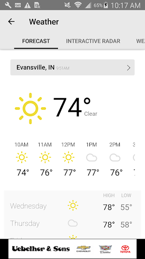 Tristate on the Go - WEHT WTVW Screenshot 3