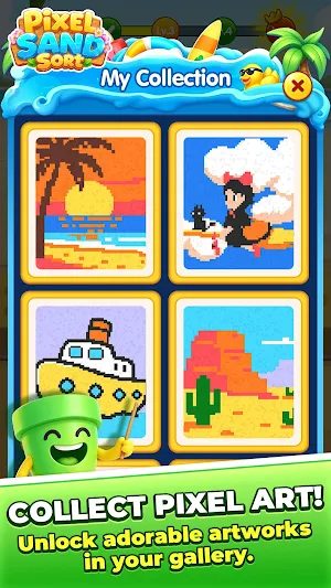 Pixel Sand Sort Screenshot 3