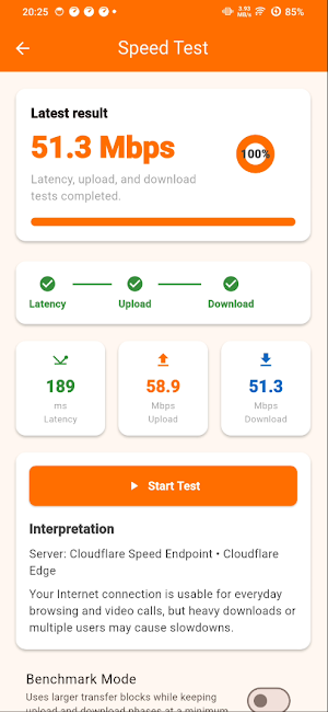 Netlyzer Screenshot 2
