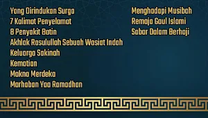 Ceramah Ust. JEFRI AL BUCHORI  Screenshot 0