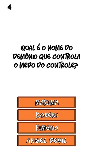 Chainsaw Man Quiz - Motosserra Screenshot 3